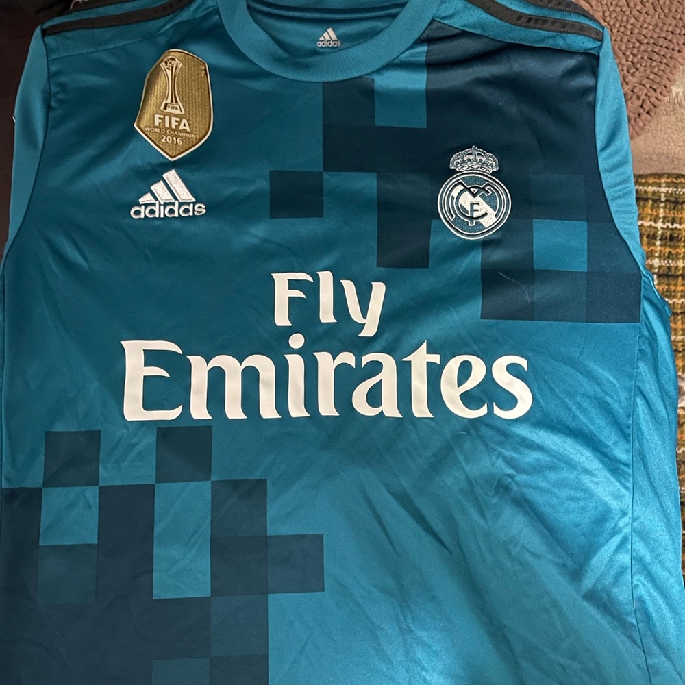 Real Madrid #4 Sergio Ramos 2016 FIFA World Champions - HP Party - 10% off